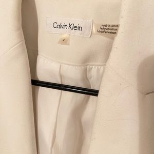 Calvin Klein white blazer